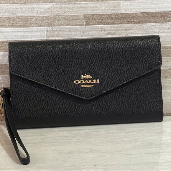 Coach Travel Envelope Wallet - Picture 1 of 8